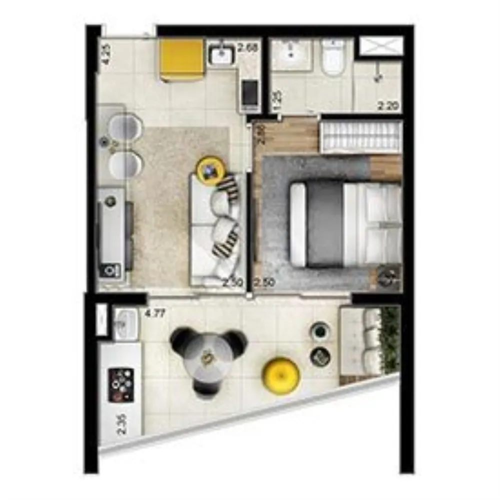 Apartamento, 2 quartos, 60 m² - Foto 10