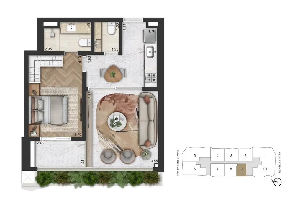 Apartamento, 2 quartos, 71 m² - Foto 6