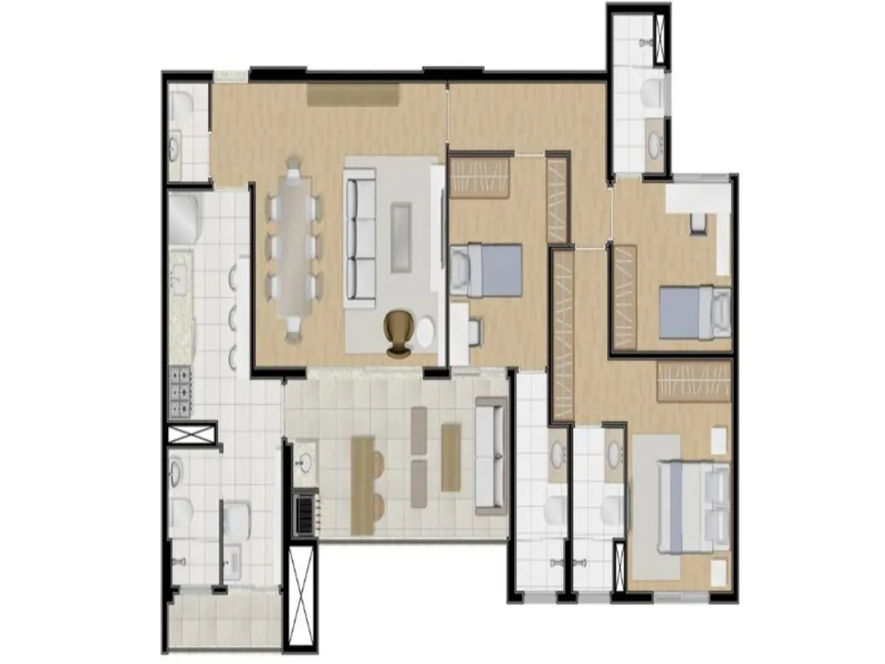 Apartamento, 3 quartos, 116 m² - Foto 5