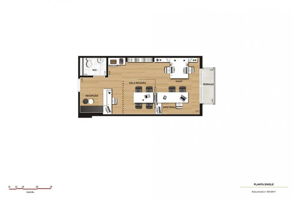 Sala-Conjunto, 40 m² - Foto 9