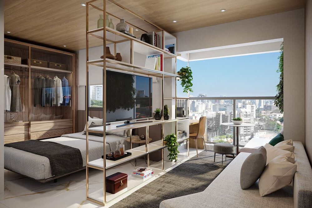Apartamento, 1 quarto, 31 m² - Foto 1