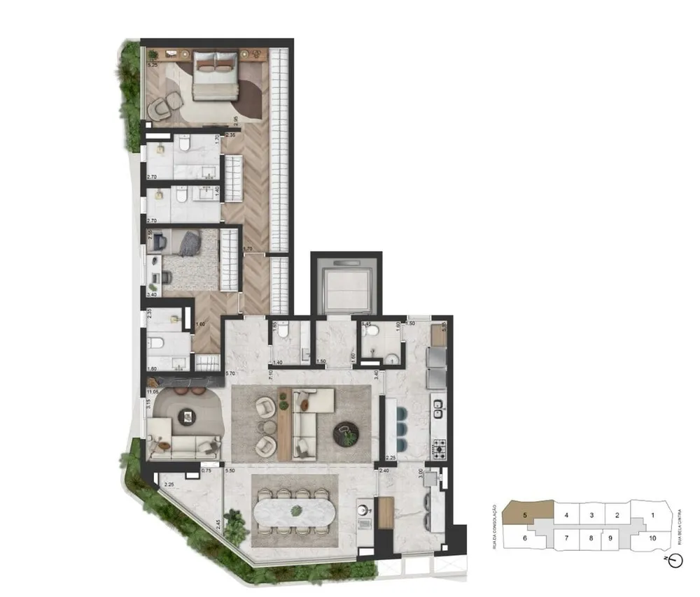 Apartamento, 2 quartos, 83 m² - Foto 15