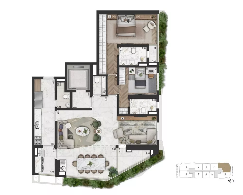 Apartamento, 2 quartos, 83 m² - Foto 4