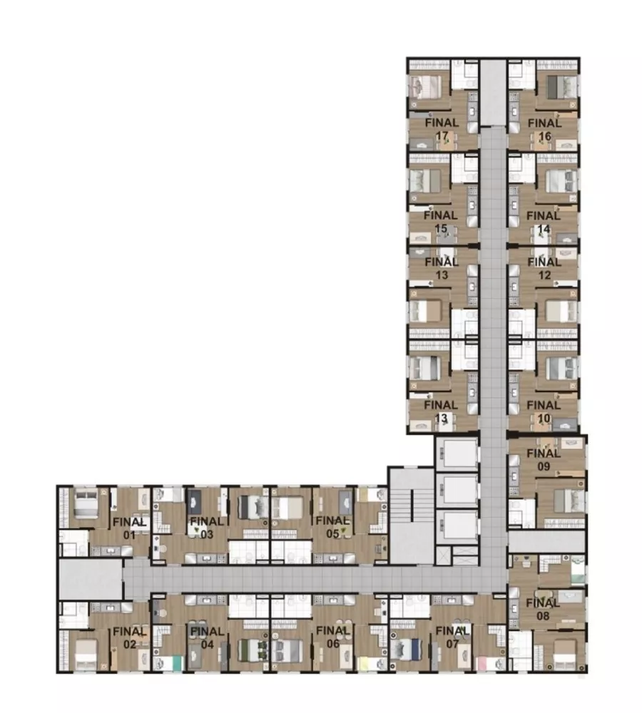 Apartamento, 1 quarto, 24 m² - Foto 7