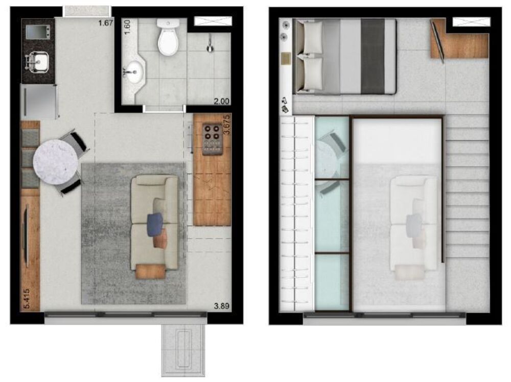 Apartamento, 2 quartos, 55 m² - Foto 6