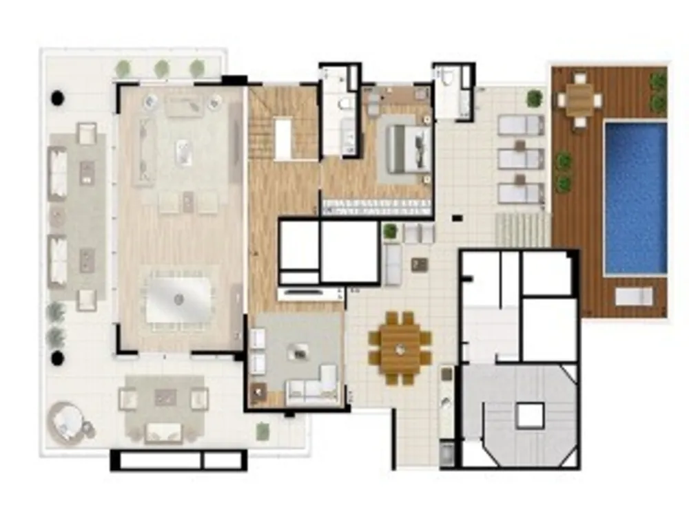Cobertura, 4 quartos, 448 m² - Foto 7