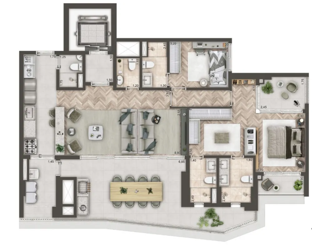 Apartamento, 2 quartos, 88 m² - Foto 12