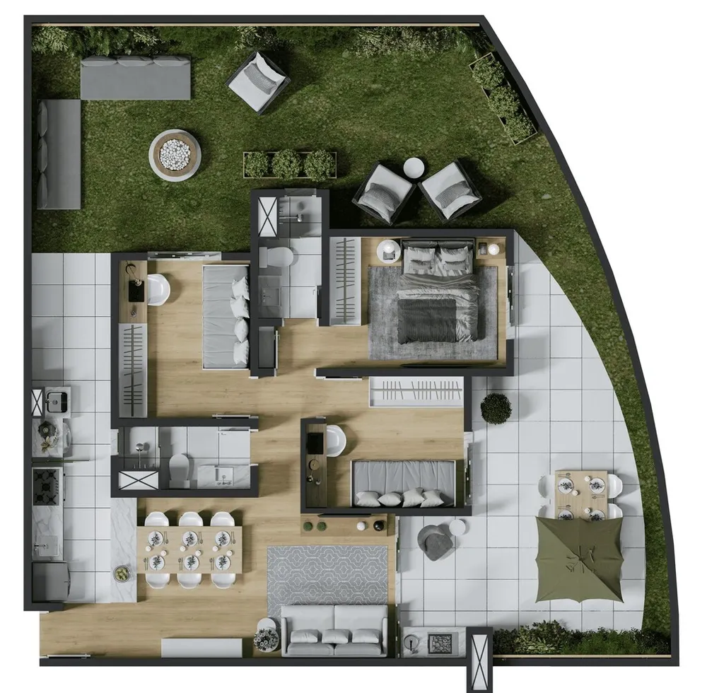 Apartamento, 2 quartos, 54 m² - Foto 10