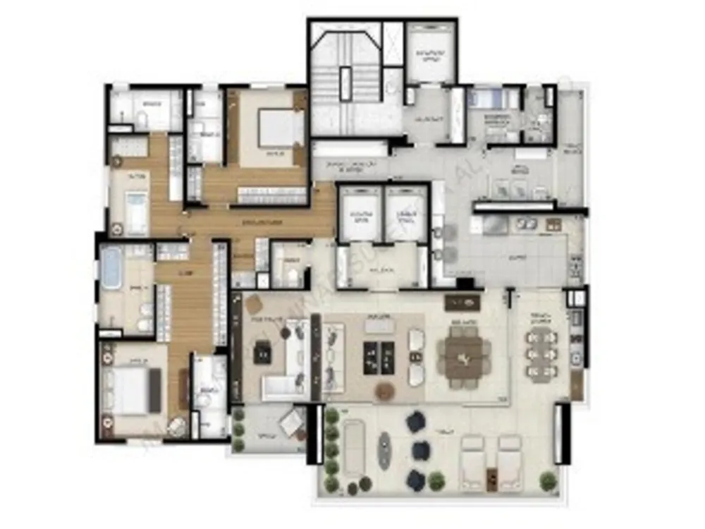 Apartamento, 4 quartos, 287 m² - Foto 11