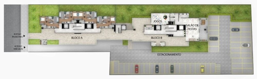 Apartamento, 2 quartos, 40 m² - Foto 3