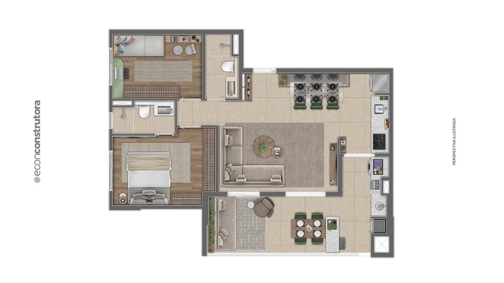 Apartamento, 3 quartos, 69 m² - Foto 5