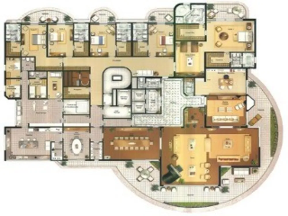 Apartamento, 3 quartos, 261 m² - Foto 6