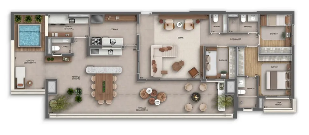 Apartamento, 3 quartos, 95 m² - Foto 11