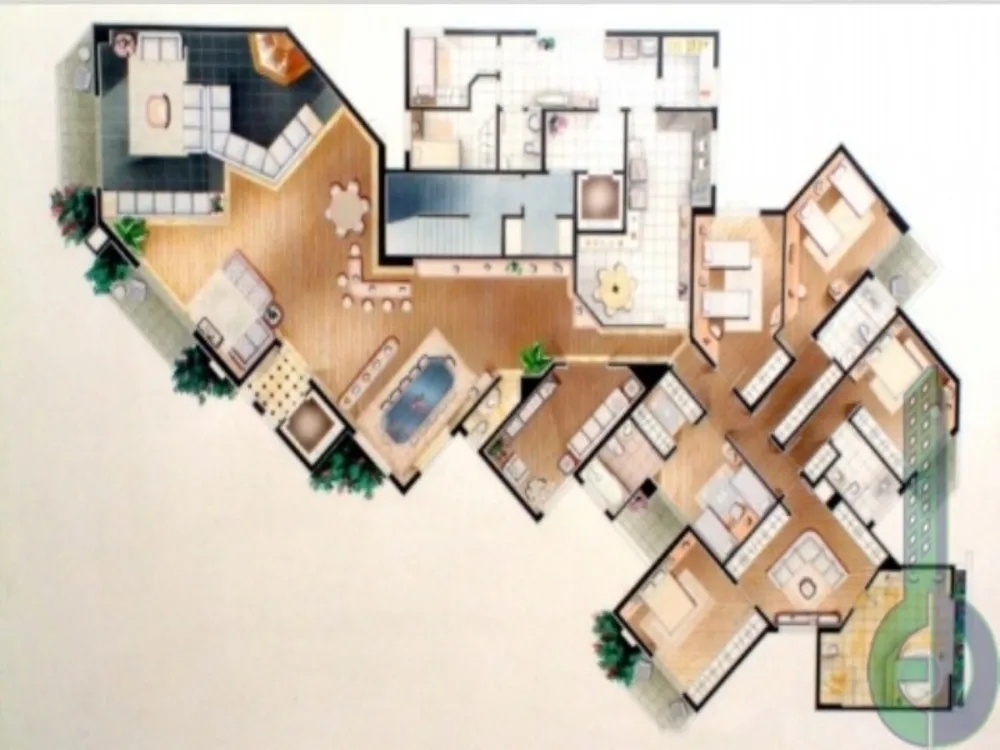 Apartamento, 4 quartos, 454 m² - Foto 2