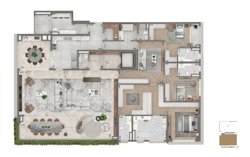 Apartamento, 4 quartos, 272 m² - Foto 9