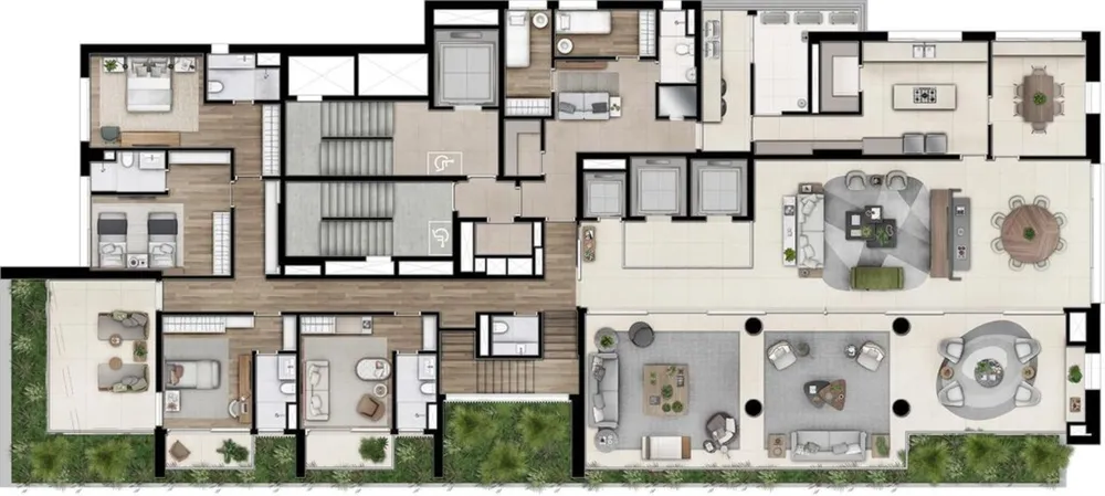 Cobertura, 5 quartos, 923 m² - Foto 11