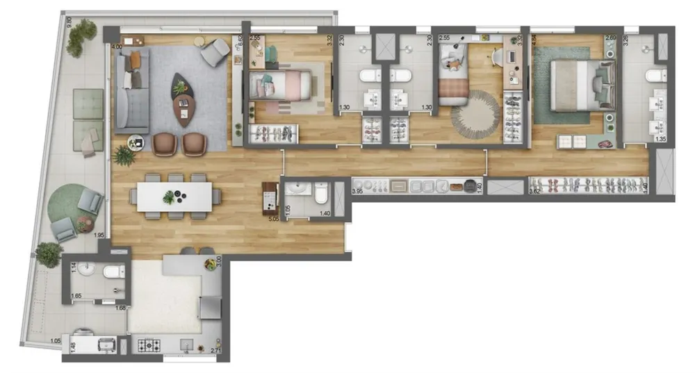 Apartamento, 2 quartos, 81 m² - Foto 6