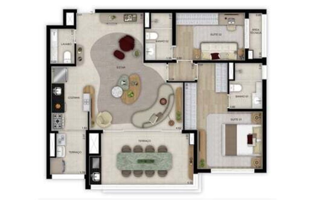 Apartamento, 4 quartos, 184 m² - Foto 6