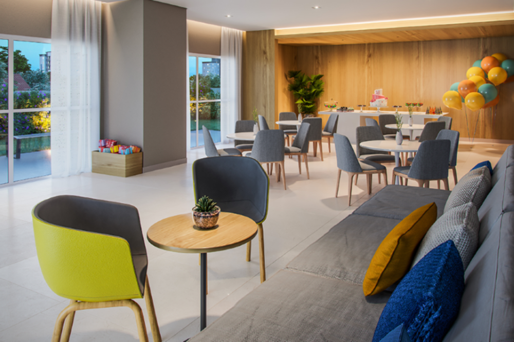 Apartamento à venda com 2 quartos, 39m² - Foto 3