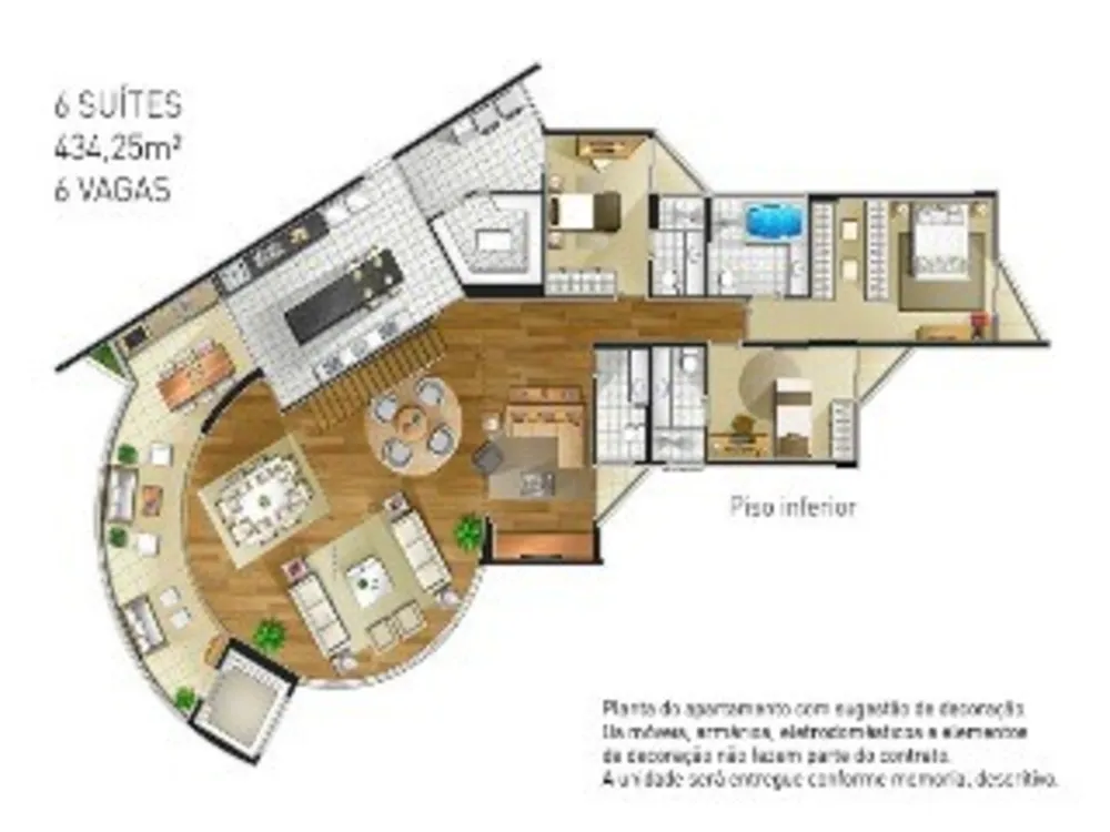 Apartamento, 4 quartos, 232 m² - Foto 6