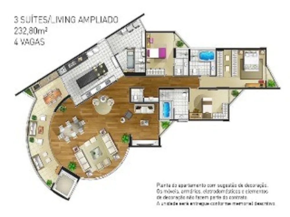 Apartamento, 4 quartos, 232 m² - Foto 10