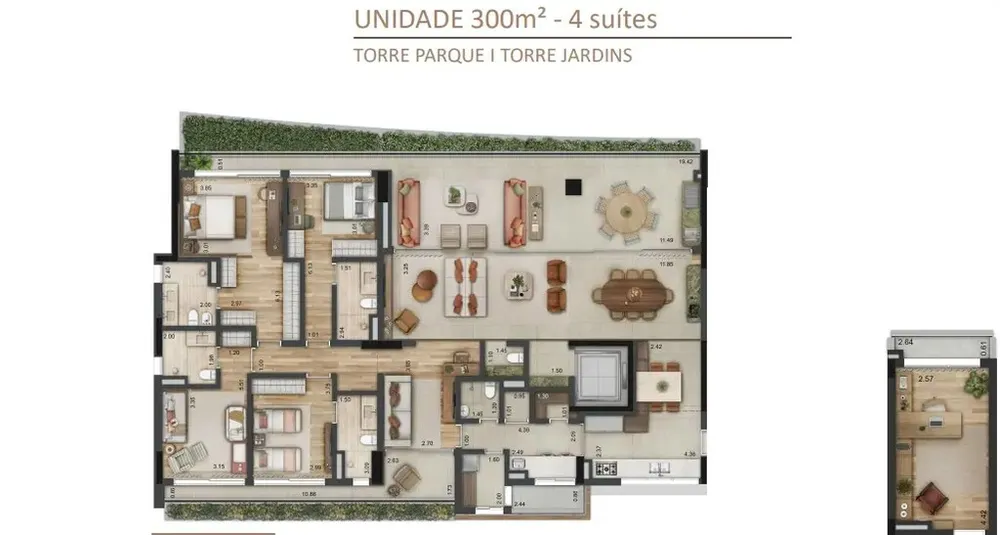 Cobertura, 4 quartos, 546 m² - Foto 5