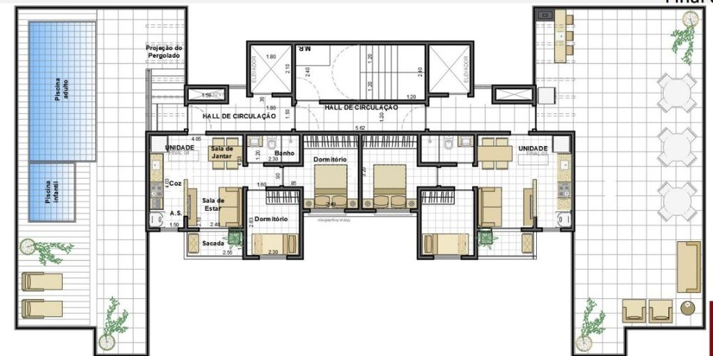 Apartamento, 2 quartos, 42 m² - Foto 4