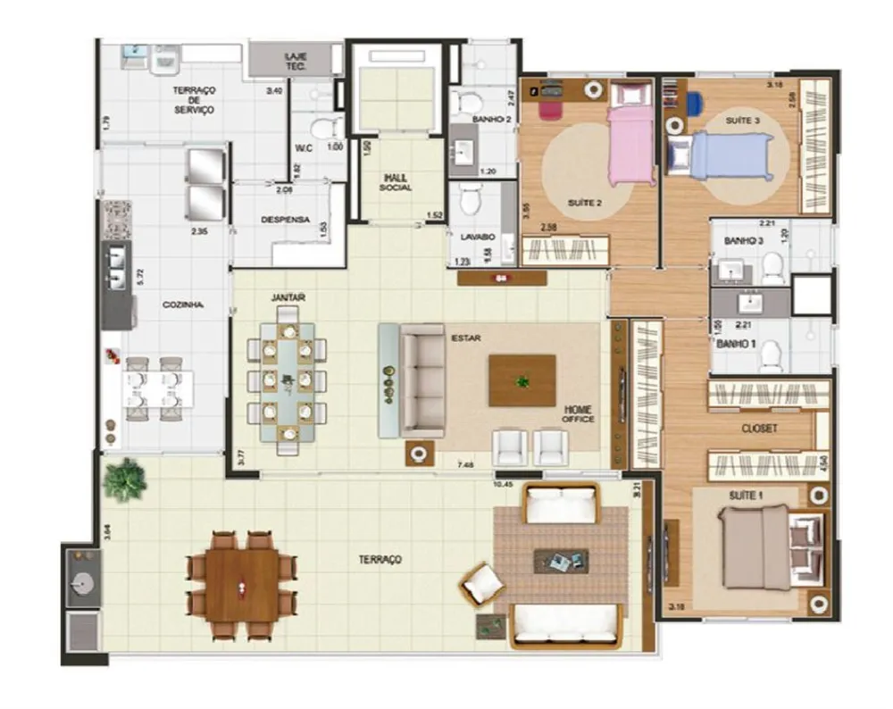 Apartamento, 2 quartos, 164 m² - Foto 12