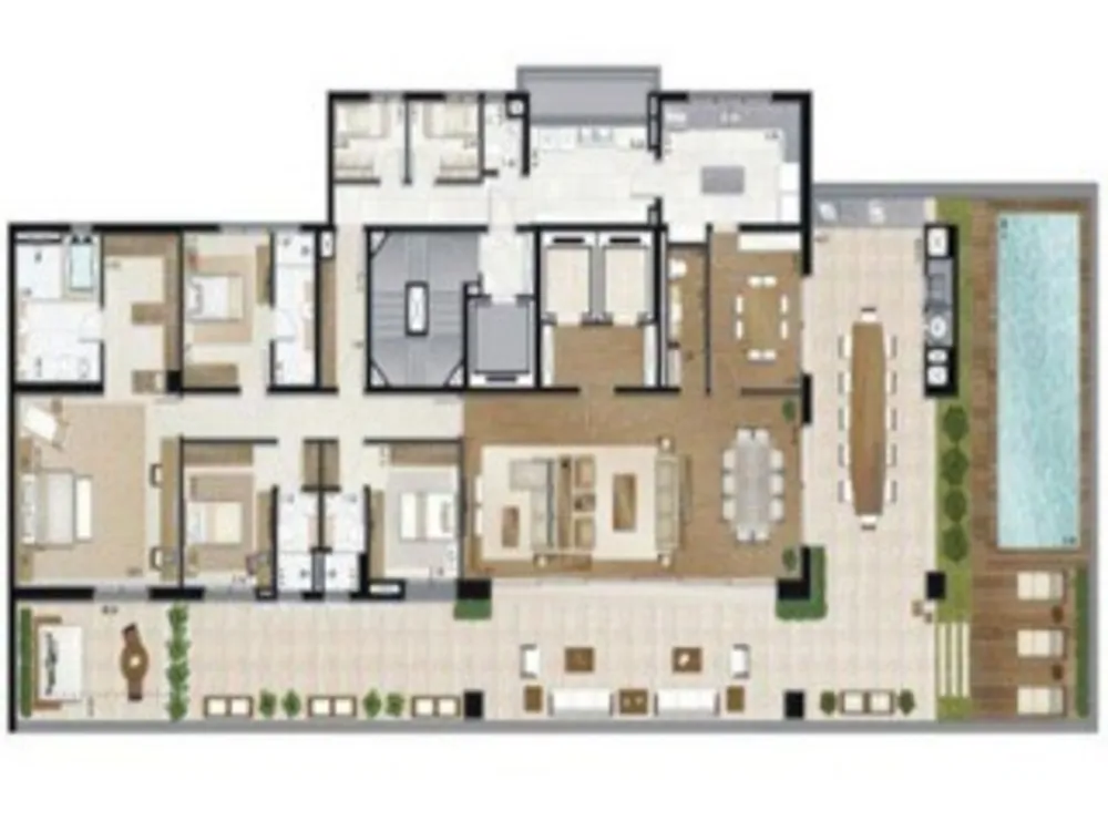 Apartamento, 4 quartos, 407 m² - Foto 2