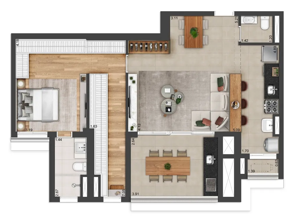 Apartamento, 3 quartos, 120 m² - Foto 11