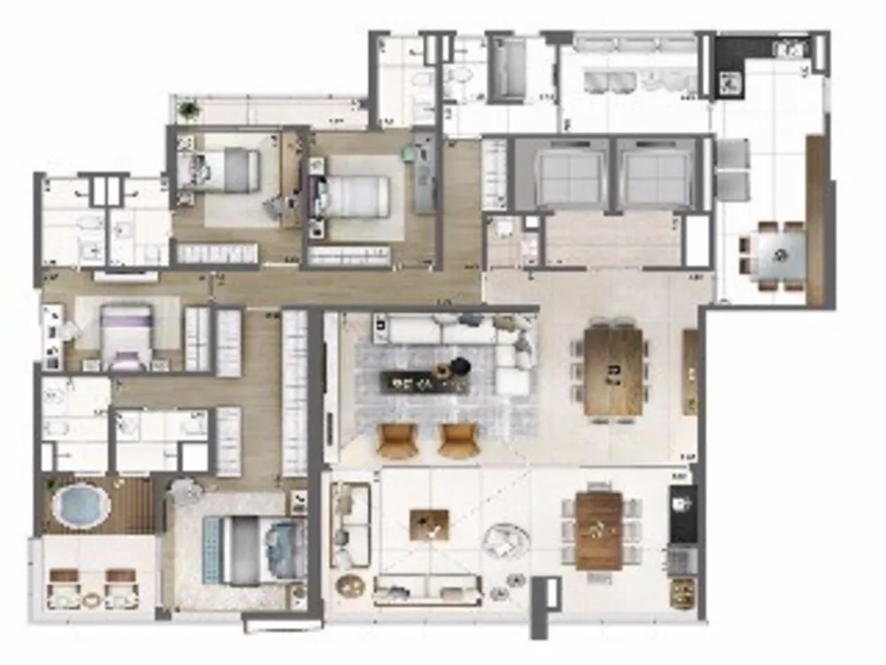 Apartamento, 4 quartos, 275 m² - Foto 5