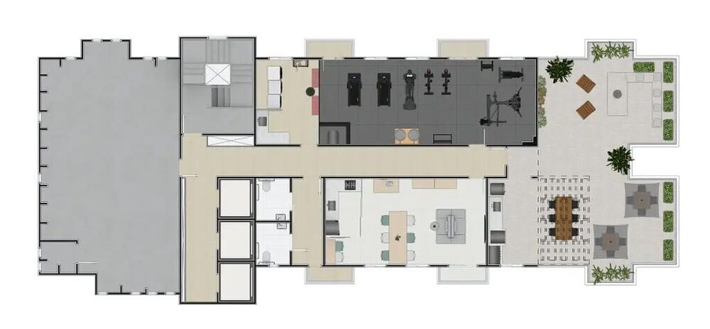 Apartamento à venda com 2 quartos, 35m² - Foto 4