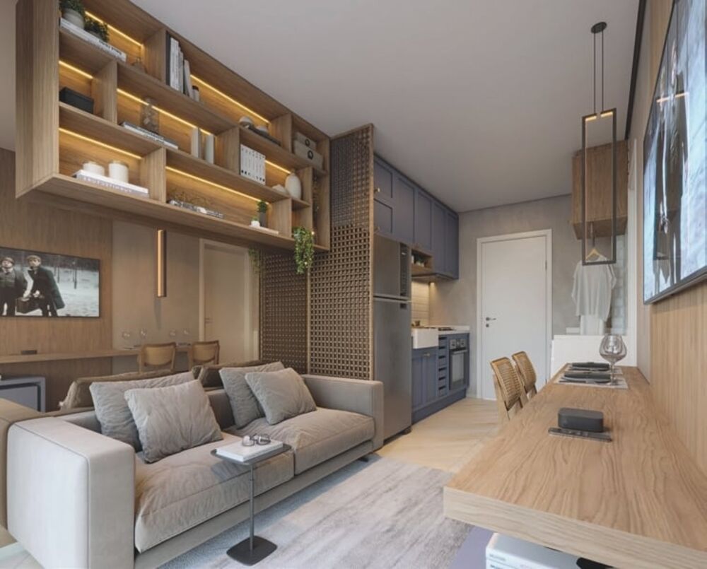 Apartamento à venda com 1 quarto, 26m² - Foto 1