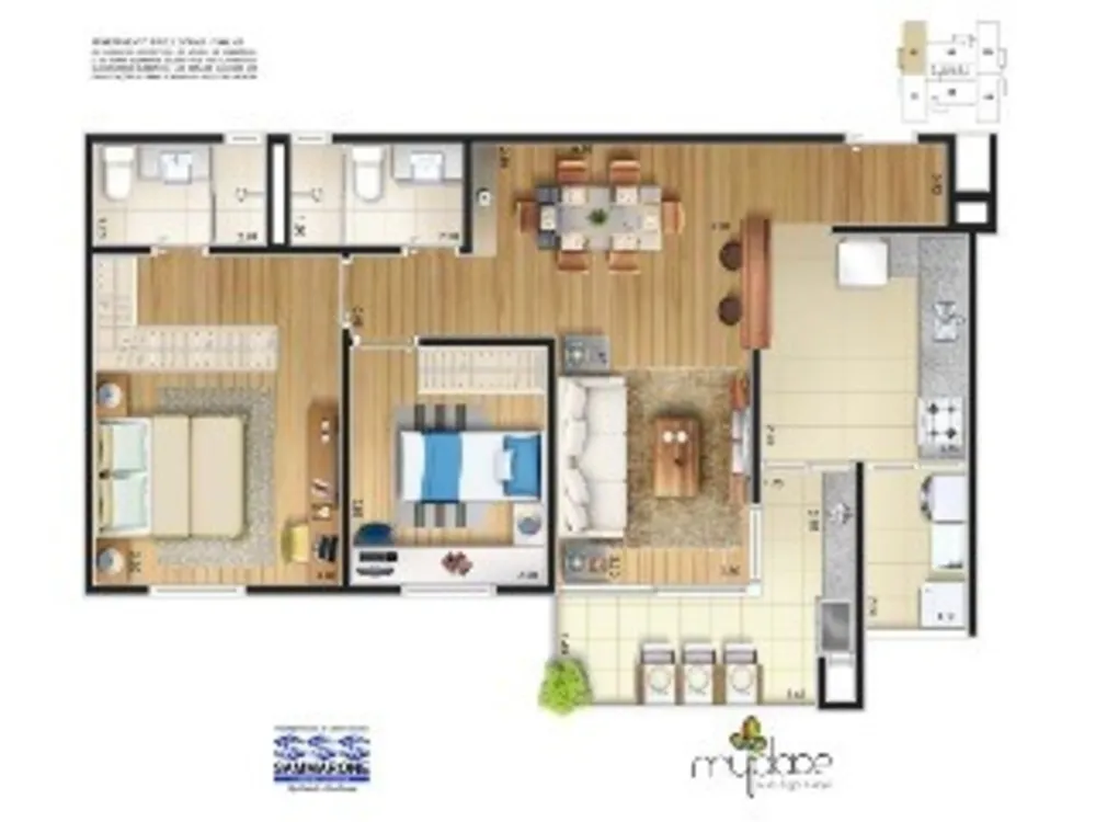 Apartamento, 2 quartos, 70 m² - Foto 7