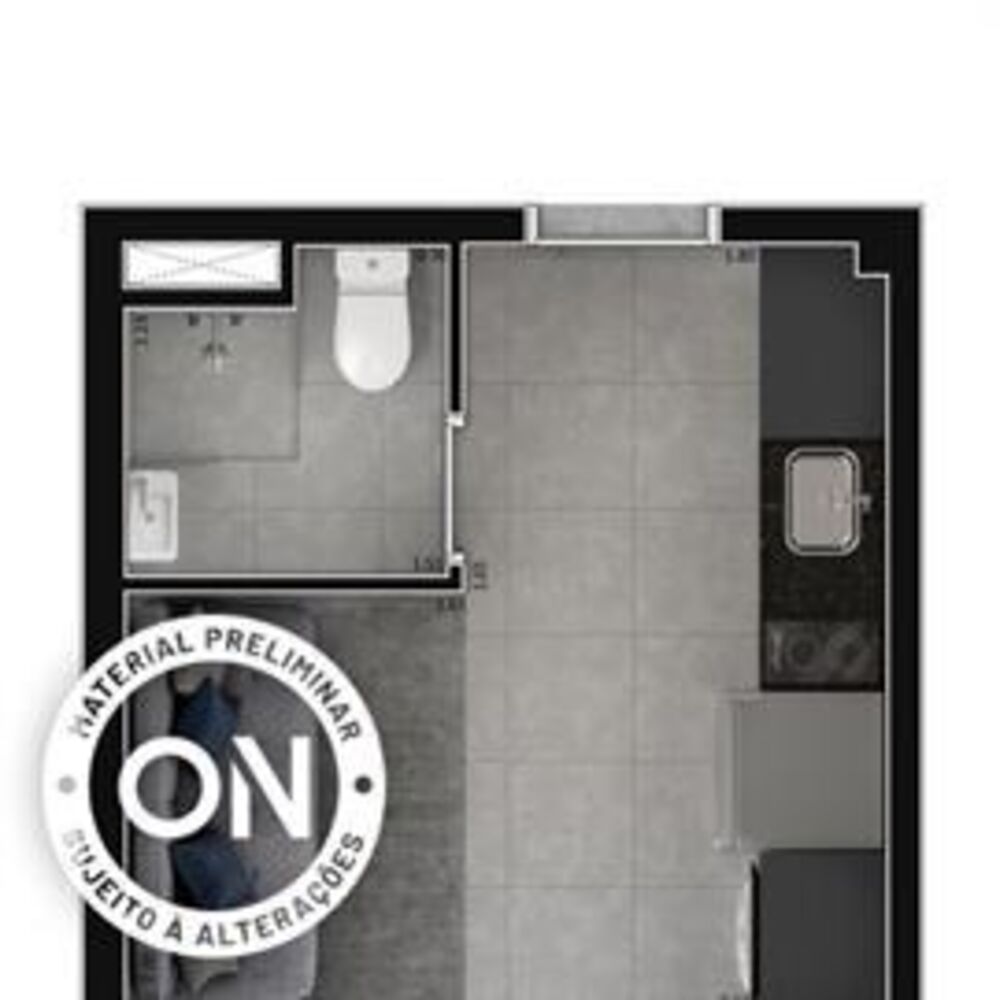 Apartamento, 1 quarto, 24 m² - Foto 4