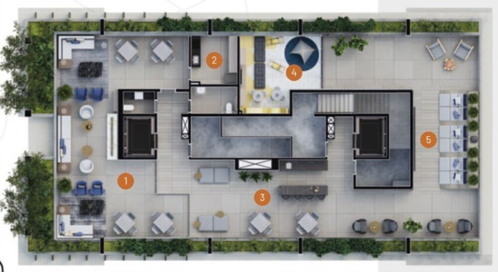 Apartamento, 1 quarto, 35 m² - Foto 2