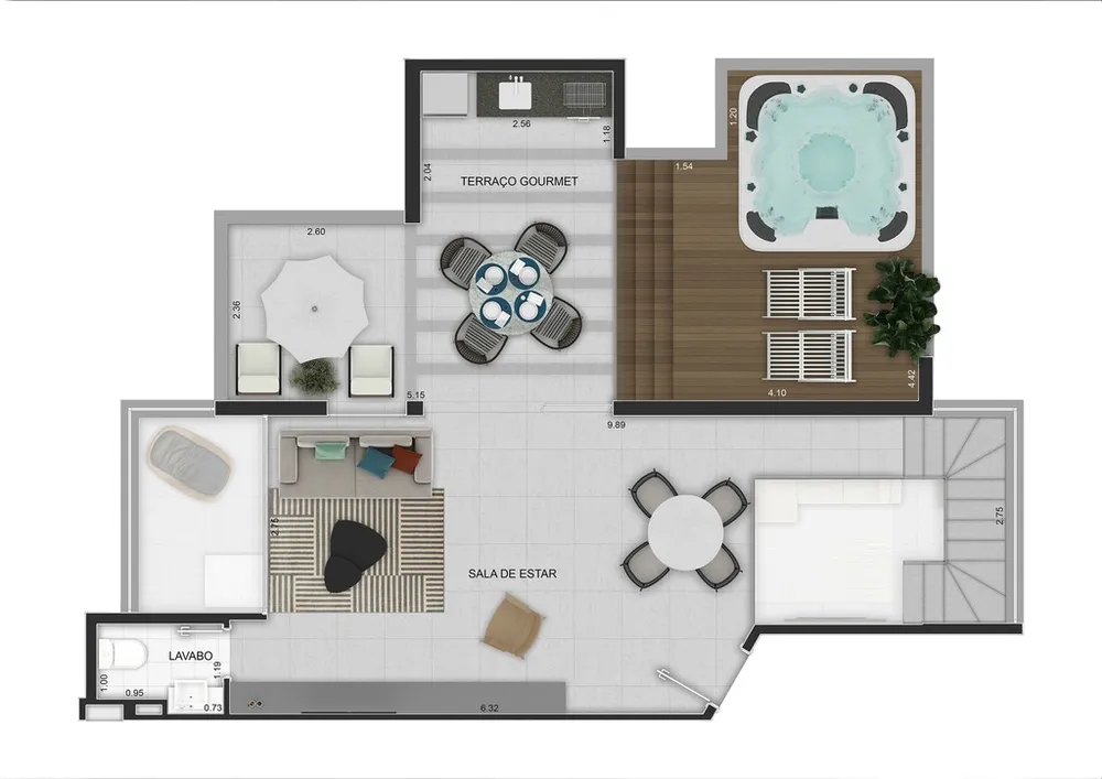 Apartamento, 3 quartos, 159 m² - Foto 12