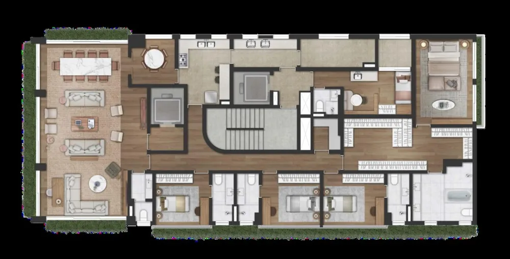 Apartamento, 3 quartos, 211 m² - Foto 10