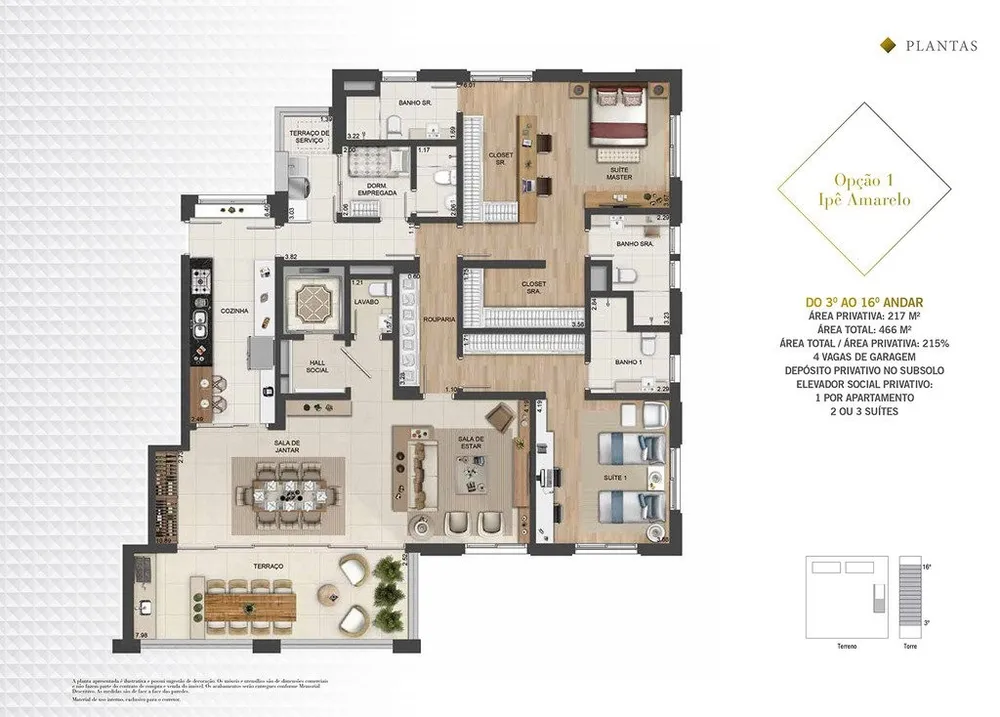 Apartamento, 4 quartos, 350 m² - Foto 10