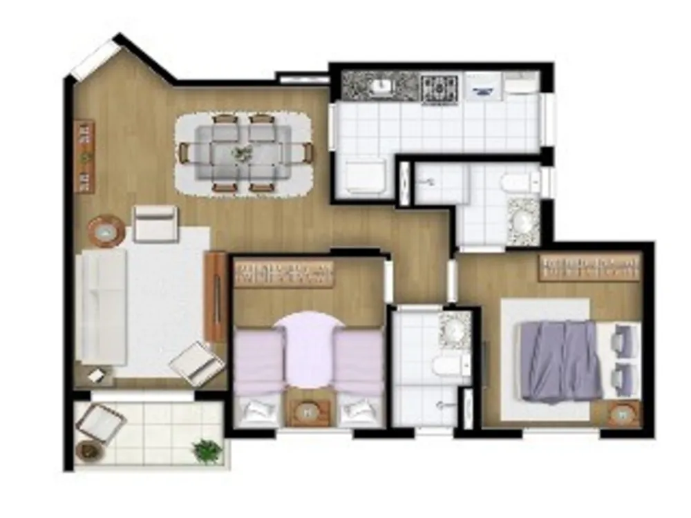 Cobertura, 3 quartos, 82 m² - Foto 8