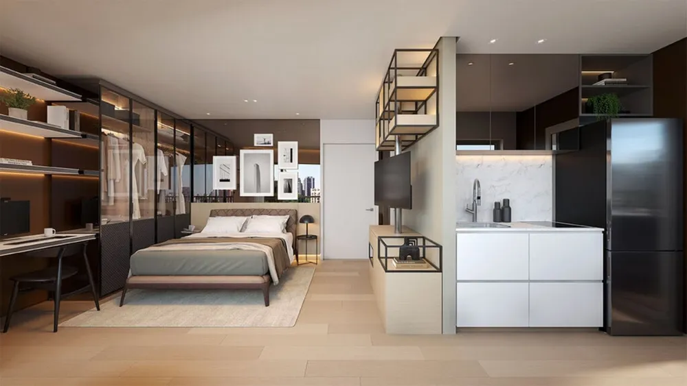 Apartamento, 1 quarto, 36 m² - Foto 5