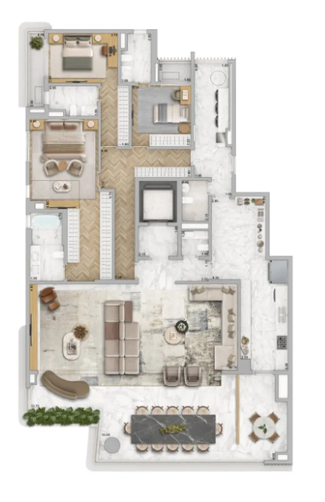 Cobertura, 5 quartos, 566 m² - Foto 11