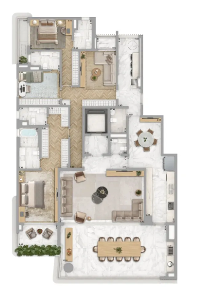 Cobertura, 5 quartos, 566 m² - Foto 12