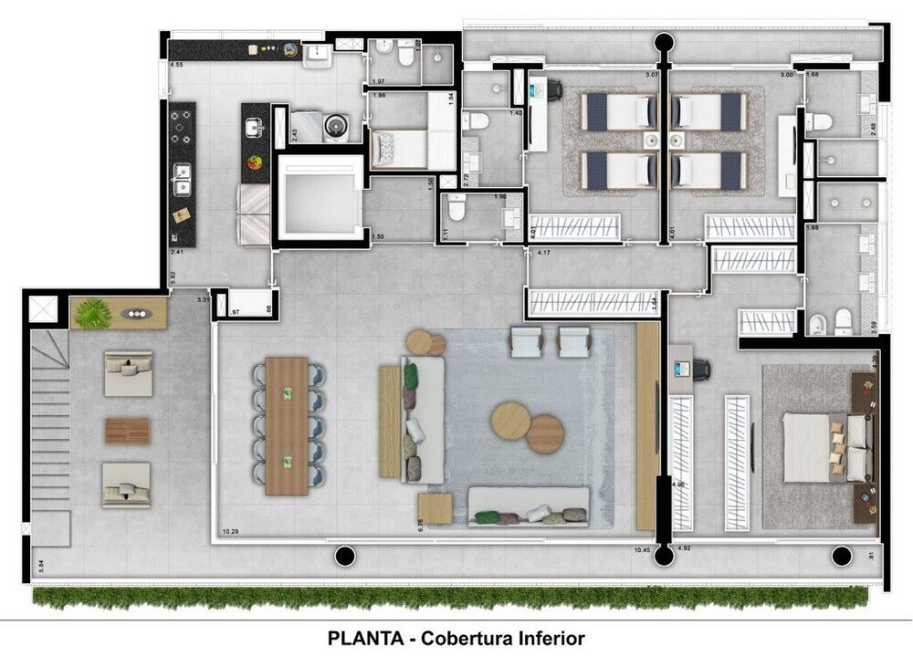 Apartamento, 3 quartos, 252 m² - Foto 5
