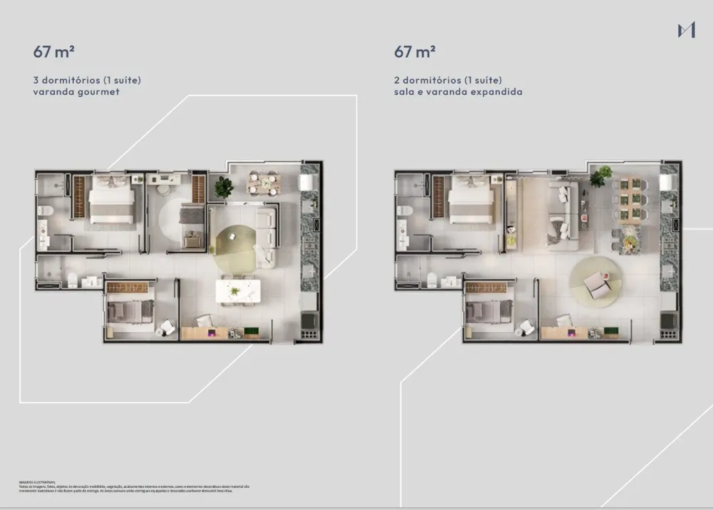 Apartamento, 3 quartos, 67 m² - Foto 11