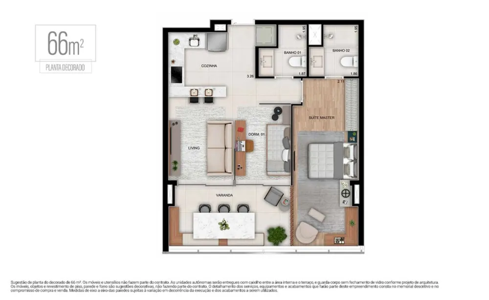 Apartamento, 2 quartos, 85 m² - Foto 11