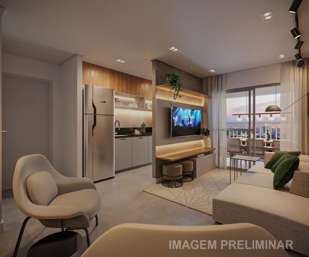 Apartamento, 1 quarto, 33 m² - Foto 2