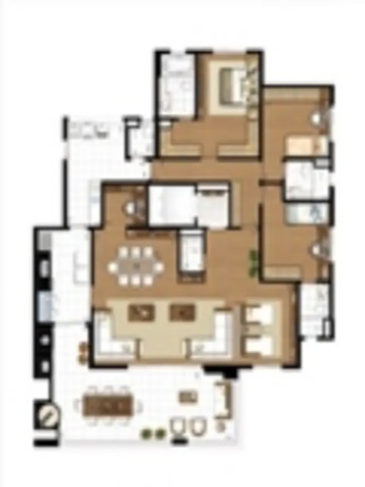 Apartamento, 4 quartos, 190 m² - Foto 2