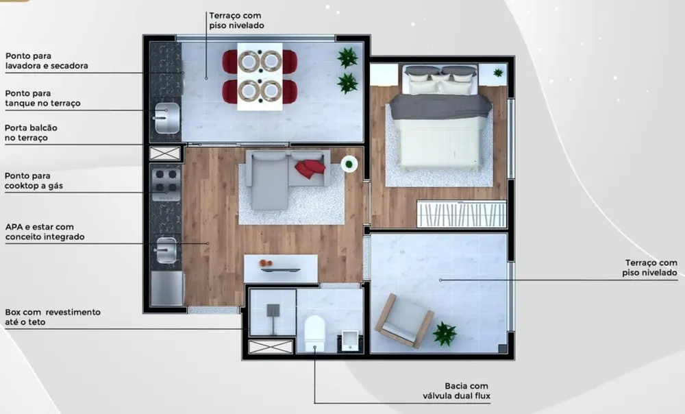 Kitnet-Studio, 16 m² - Foto 11