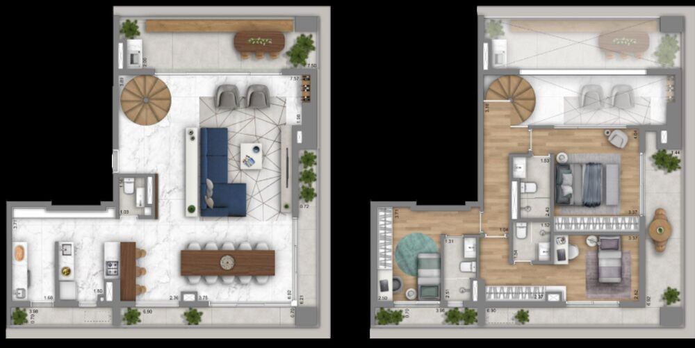 Apartamento à venda com 3 quartos, 205m² - Foto 23